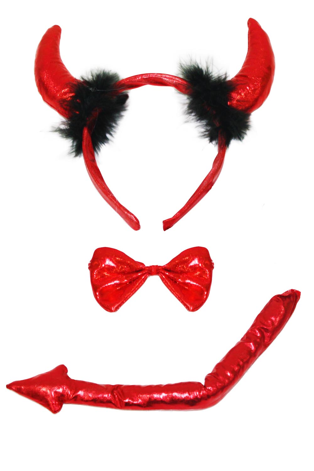 SET DIAVOLO LUREX 3 elementi